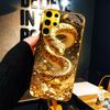 Golden Snake & Fortune Coins phone case glass s26 ultra case mobile phones for Samsung Galaxy S26 S25 S24 S23 S22 FE Ultra Plus