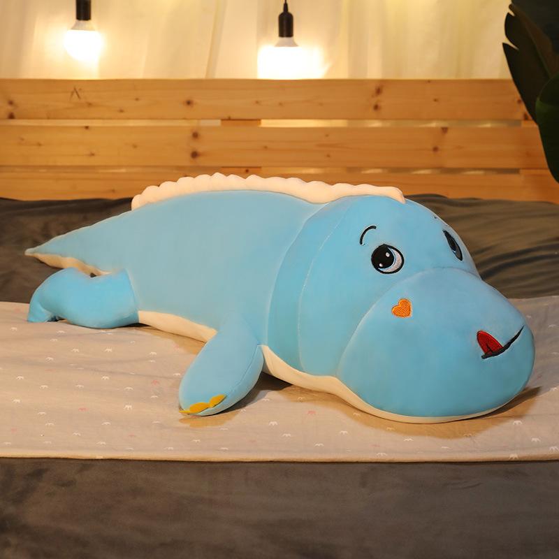Dinosaur Plush Toy Doll Cute Bed Super Soft Sleeping Long Throw Pillow Big Doll Ragdoll