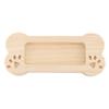Business Card Holder Display Wooden Bone Shaped Lightweight Business Card Stand Organizer Rack