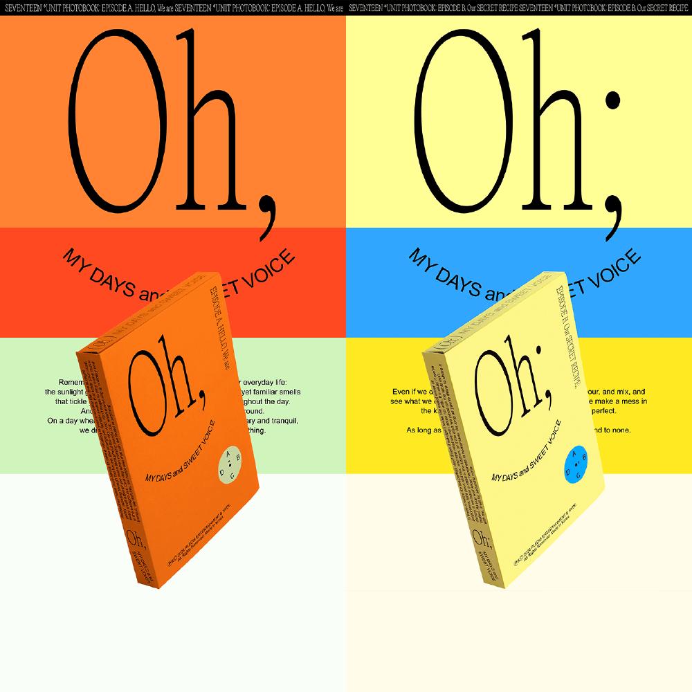 Seventeen Фотоальбом подразделения и почтовый индекс Weverse