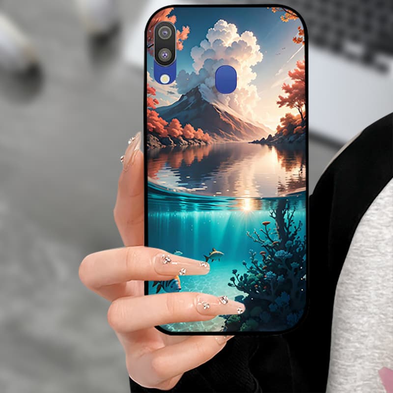 For Samsung M20 M30 M30S Case Soft Silicone Cover For Samsung Galaxy M30s M 30S M20 M30 Phone Case TPU Protecting Camera Fundas