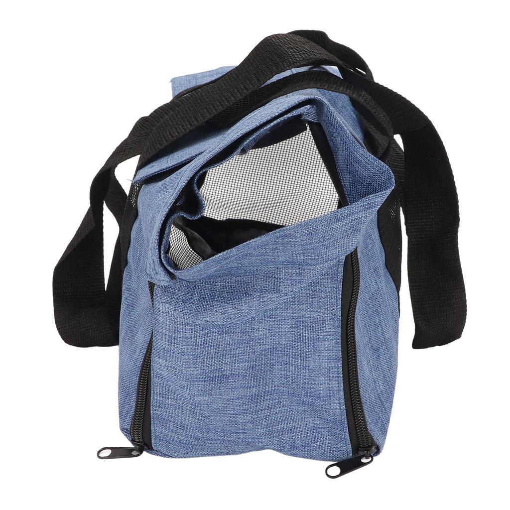 Cat Grooming Carry Bag Adjustable Neck Circumference Breathable Foldable Portable Pet Bathing Bag