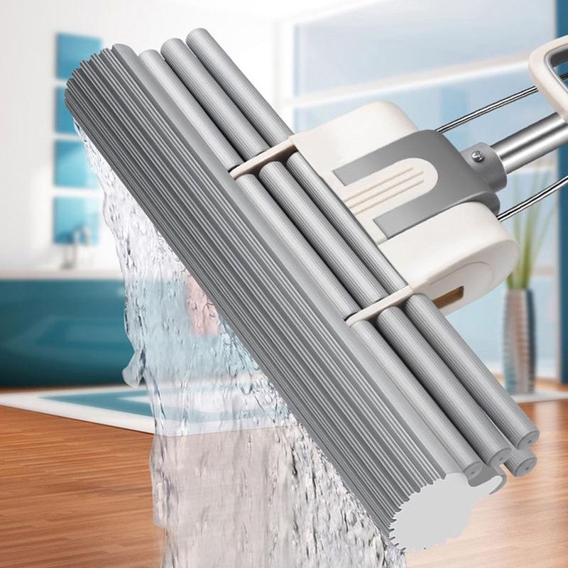 2025 Безручный Большой Напольный Швабра-Моп из Нержавеющей Стали с PVA Впитывающим Покрытием