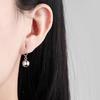 Chic Women Hoop Earrings Friendly To Durable Skin Smooth