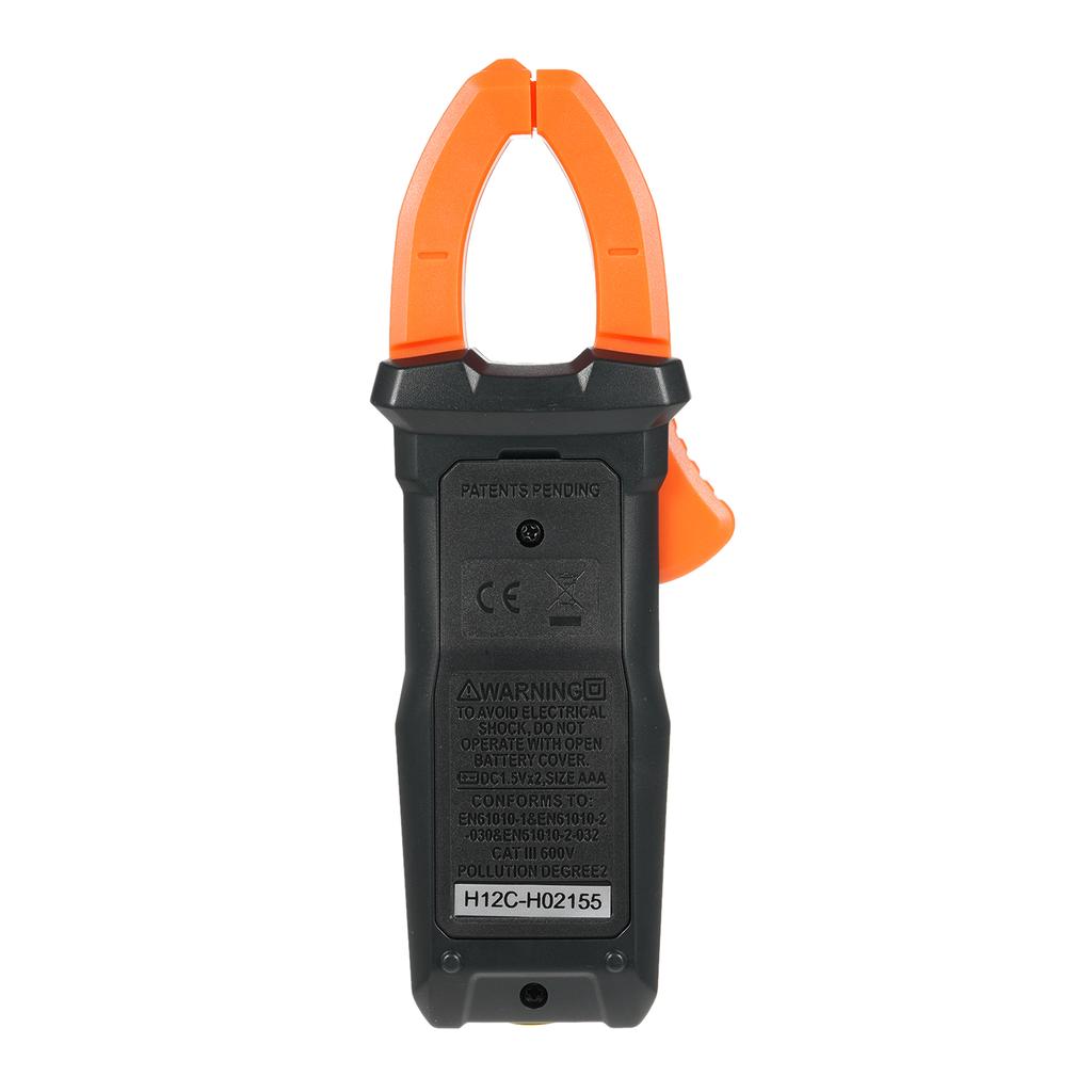 Digital Clamp Meter Multimeter Tester 6000 Counts with Backlight Measures AC Current ACDC Voltage