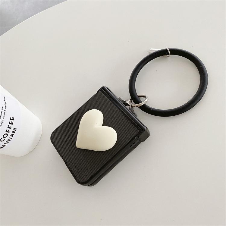 Niche love portable leather case for Pocket S folding screen Huawei P50 treasure box retro wristband protective cover