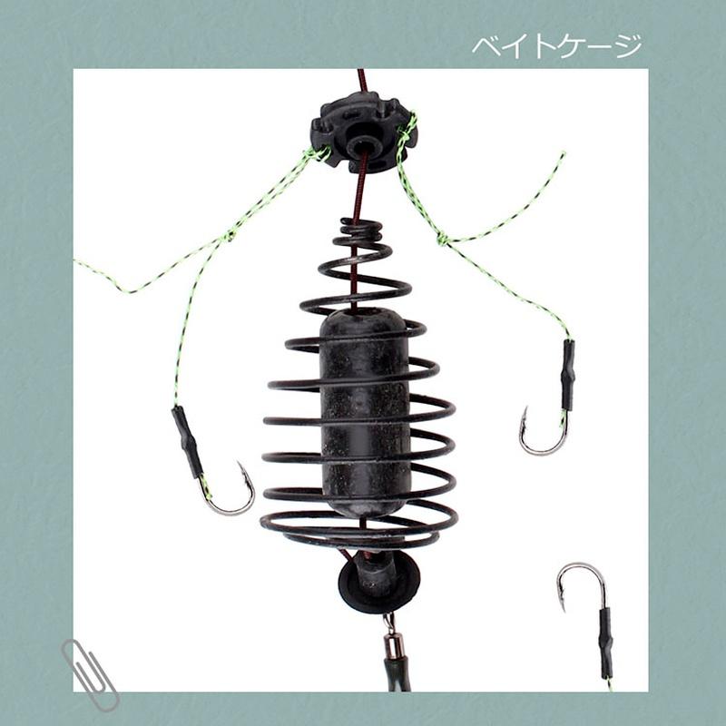 30-80g Carp Fishing Bait Cage Line Group High Carbon Steel Metal Feeder Hook Sinking Artificial Lure Accessories