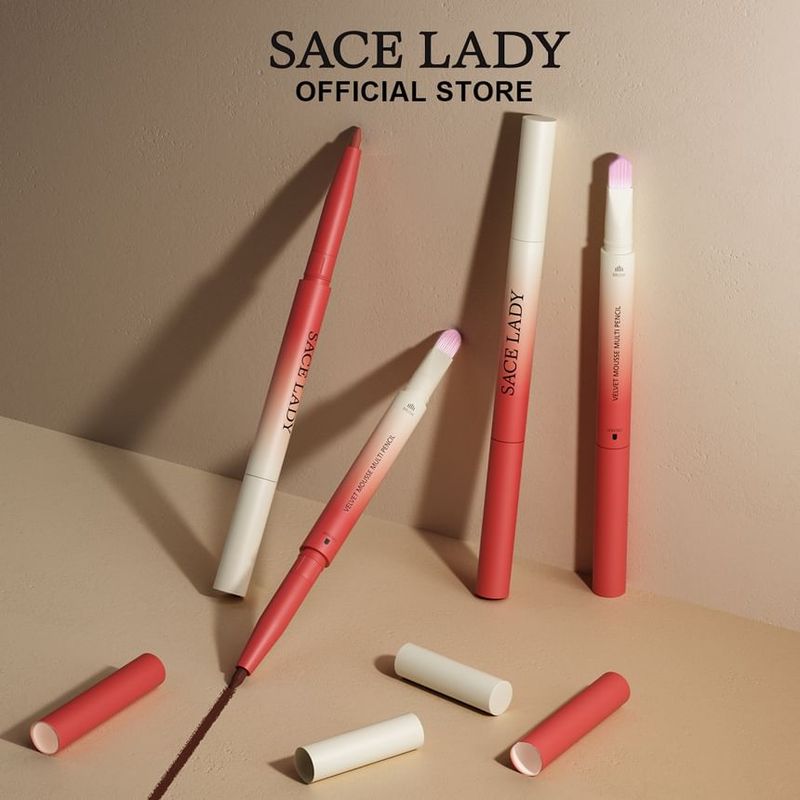 Sace Lady - Вельветовый Мусс Мульти-Лайнер для Губ - 2 Цвета