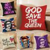 The Queen Fashionable And Luxurious Design Pillow Case Comfort Sofa Bed Silky elegant Invisible zipper Decorative cushion cover