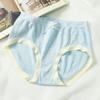 Japanese Thread Underwear Large Women's Underwear Bow Underwear Solid Color Breathable Briefs