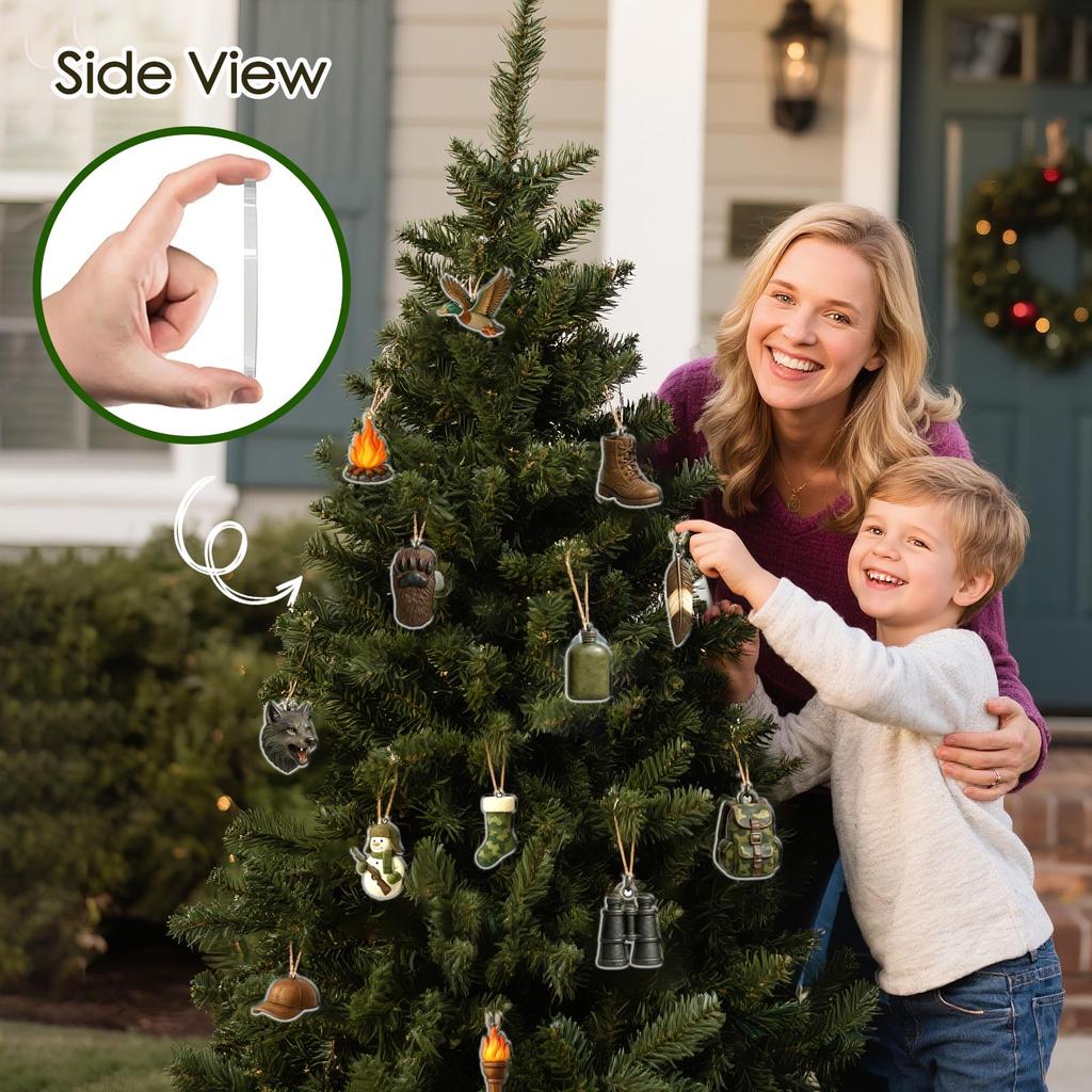 2D Flat Aircraft Box 24pc  Series Advent Calendar Christmas Countdown