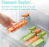 6 Grid Ice Cube Tray Ice Blocks Mold Maker with Handle for Single Person Hand Press Whiskey Cocktail Juice Drink Kitchen Tools