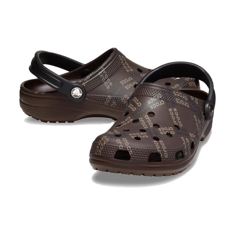 Crocs Eva Модные Удобные Клоги Унисекс Обувь Коричневый 210806-21Q