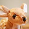Bright Color Sika Deer Plush Soft Dolls Simulation Deer Toy Boys Girls Stuffed Deer Dolls  Kids Toy