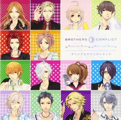 BROTHERS CONFLICT Passion Pink Brilliant Blue Оригинальный саундтрек &