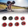 8Pcs High Speed Ceramic Skate Open Ball Bearing Hybrid Ceramic Corrosion-Resistant Hybrid Ball Bearing for Skateboard
