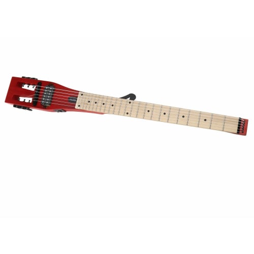 Anygig Portable Travel Electric Guitar, 82cm, 1.6kg, Brown, Sapele 25.5 Full-Scale, Right-Handed, with Gig Bag