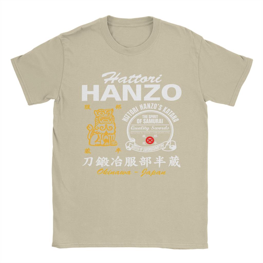 Men Hattori Hanzo T Shirts Cotton Clothes Novelty Short Sleeve Crewneck Tees Plus Size TShirt
