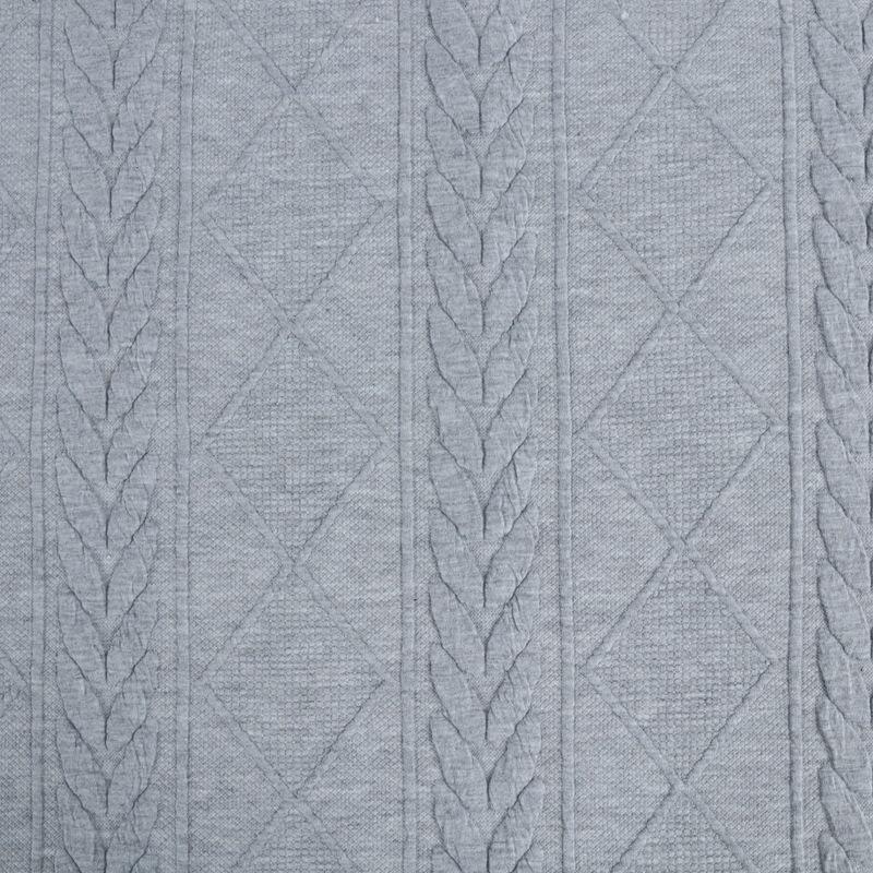 Square Grid Air Layer Jacket: Wire-Padded Polyester-Ammonia Fabric for Casual Home Wear.