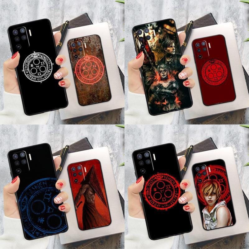 Чехол для телефона Silent Hill 'Halo of the Sun' для Oppo A54 A74 A94 A15 A16 A17 A52 A72 A76 A96 A57 A58 A78 A98 A53S