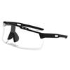 New Outdoor Fashion Riding Windproof Glasses With Large Frame Integrated Uv Protection Sports Sunglasses 3254
