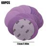 Sandpaper Discs Wet Dry Polish 60 Piece Disc Drill Attachment Wet Dry Professional Polish For Wood Paint Finishing Automotive