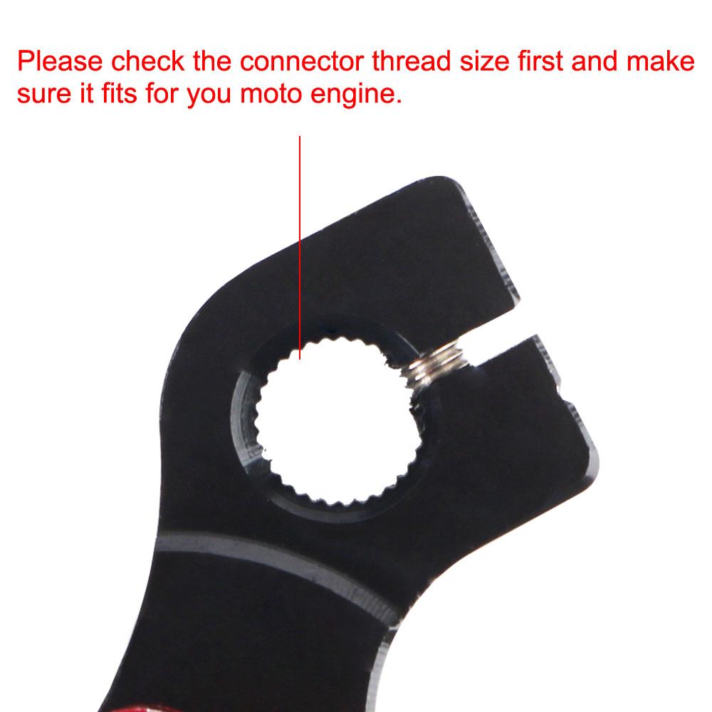 Мотоаксессуары Рычаги кик-стартера двигателя Алюминиевый сплав 1 шт. Мотоциклетный стартовый рычаг для Honda 139QMB CNC Мотоциклетный стартовый рычаг