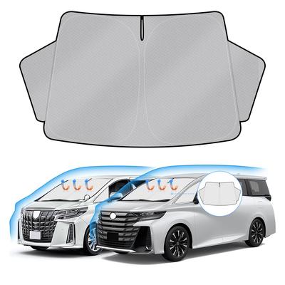 Toyota 30 Серия Защита от солнца на лобовое стекло Vellfire УФ-свет Солнцезащитный козырек на рулевое колесо Жара Солнце Автомобильный кемпинг Сотовая сумка для хранения Интерьер Легко Прямо от