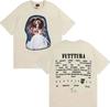 Tini Stoessel FUTTTURA 2026 World Tour Graphic TShirt Unisex Y2K Hip Hop Style Crewneck Cotton Short Women And Men Tshirt