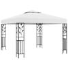 Gazebo - vidaXL - 3x3 M - White - 180 G/m² - Freestanding
