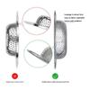 Long Lasting Stainless Steel Bathtub Hair Catcher Drain Filter Strainer
