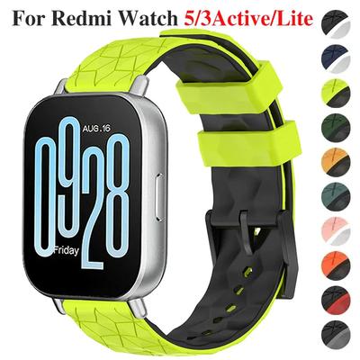 Силиконовый ремешок для Redmi Watch 5 Active 5 Lite 22 мм, ремешок для умных часов Xiaomi Redmi Watch 3 Active 3 Lite, браслет на запястье