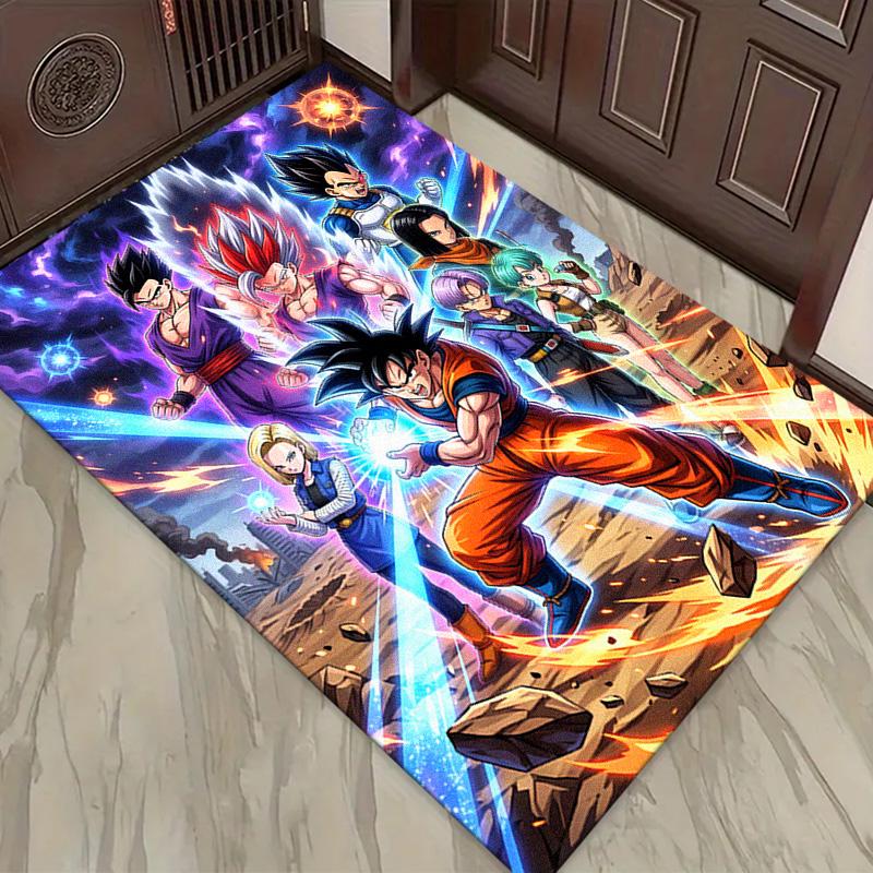 Son-Goku Carpet Rug for Living Room Bedroom Home Sofa Decoration,Kids play Non-slip Floor Mat