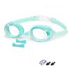 MiniAya Swimming Goggles for Ages 7 and Soft Easy Nose and Protective Case Suitable for Competitive and Unisex Kids, Up, Anti-Fog, Antibacterial,