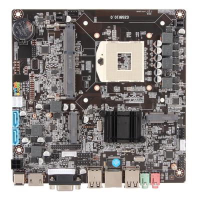 Материнская плата HM65 Mini ITX LGA 988 DDR3 для Intel 2 3rd для SNB IVB для I3 I5 I7 PGA CPU игровой ПК
