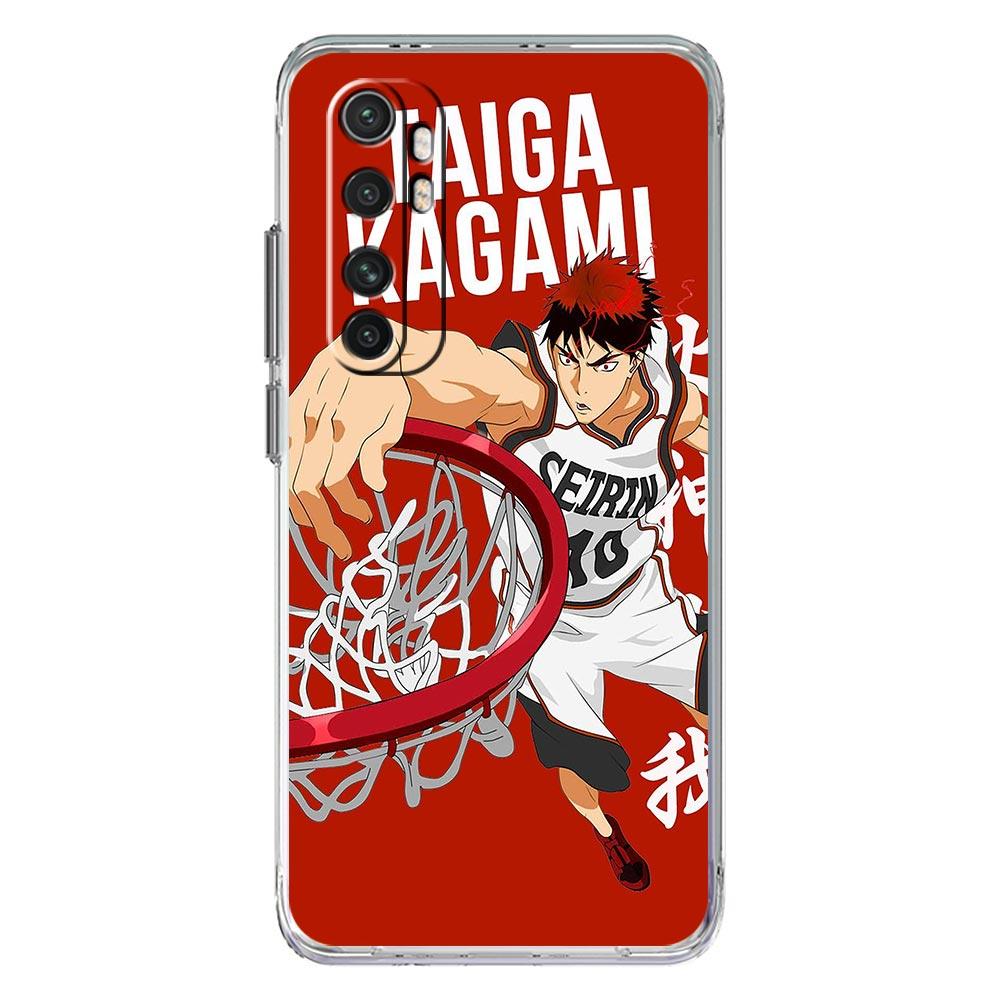 Kuroko No Basuke Anime Phone Case For Xiaomi Poco X3 NFC F3 M3 GT M4 Mi 11 Lite 5G Ultra 11T 11X 12 Pro 11i 12X Soft Clear Cover