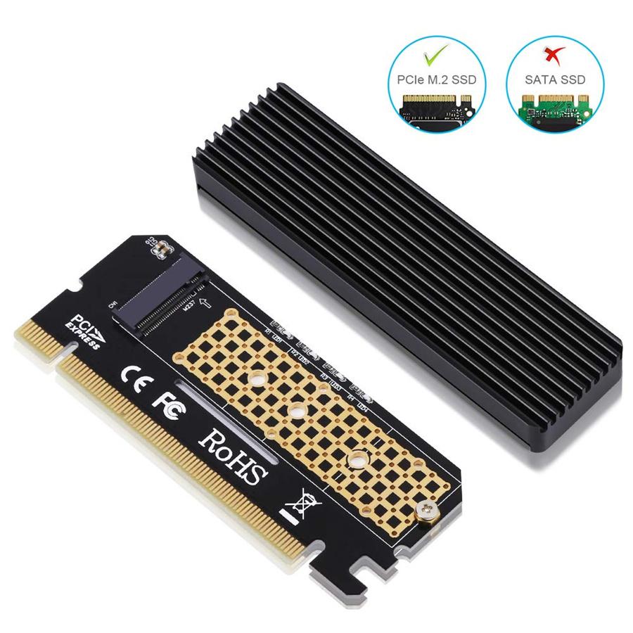 M.2 To Pcie X16 Adapter Card Pci-e To M.2 Convert Adapter NVMe SSD Adaptor M2 M