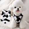 Soft Fleece Dog Clothes For Small Dogs Spring Summer Puppy Cats Vest Shih Tzu Chihuahua Clothing French Bulldog Jacket Pug Coats