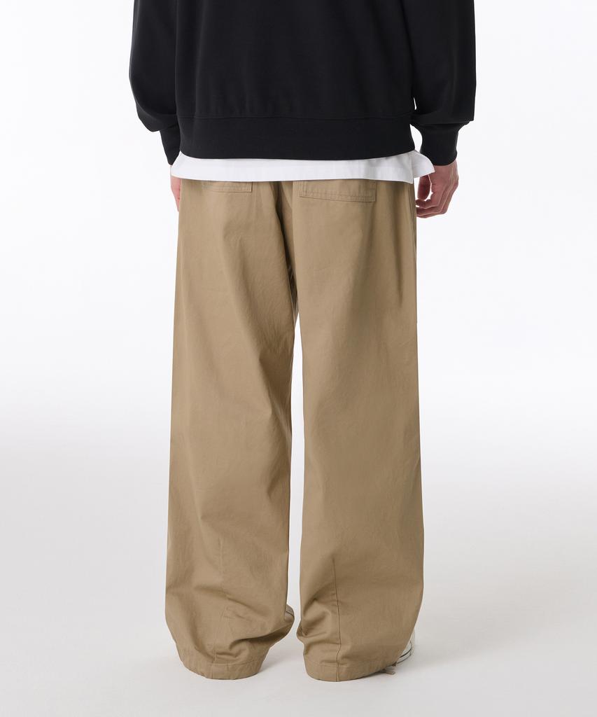 MUSINSA STANDARD Cotton Balloon Pants [Beige]