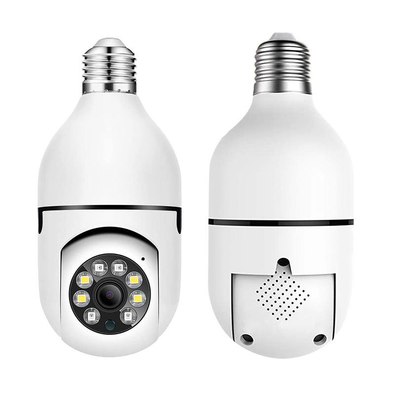 A6 Light Bulb Camera HD Wireless WiFi Night Vision Security Camera Motion Detection Baby Monitor