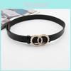 Модный женский повседневный ремень с деталями из искусственного жемчуга для повседневной уличной одежды