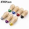 EKfan 1pcs Soft-Wood Fishing Reel Knob with 7*4*2.5mm Bearing 27mm Shaft for A/D/S Spinning Baitcasting Lure Reel DIY Parts 4