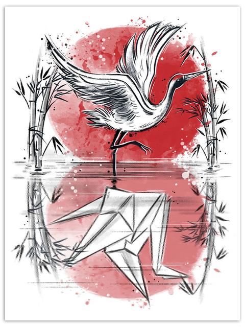 Холст в скандинавском стиле, современный печатный аниме-плакат Хаяо Миядзаки, украшение дома, настенная живопись, картина для гостиной, модульная без рамки