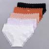 1PC Women's Cotton Panties Sexy Lace Lingerie Female Soft Underwear For Girls Ladies Underpants Briefs Woman's Panty