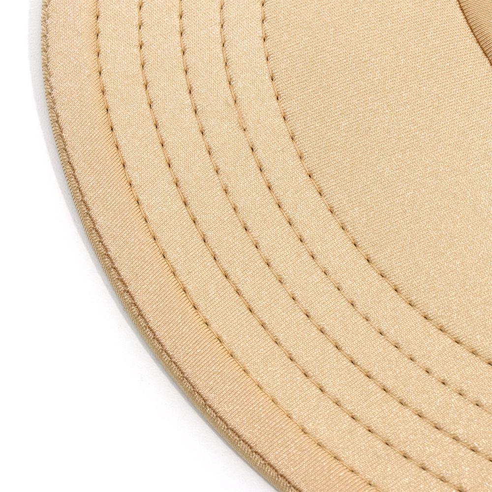 Женская эластичная анти-ультрафиолетовая солнцезащитная шляпа с открытыми полями и большими очками для спорта