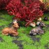 Horses Cattle Animal Resin Art Piece For Event And Celebrations Holiday