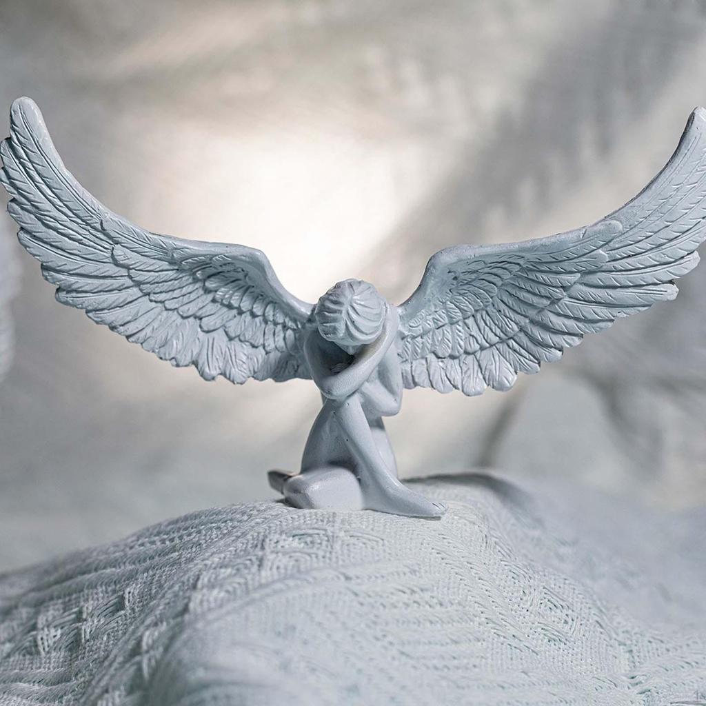 Angel Figurine Decorative Sculpture for Home And Office