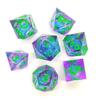 7PCS Crystal Resin Dragon Eye Dice Board Game Game Dices Gift Halloween Longan Dice  Party