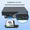 For 2.5inch Hard Drive Bracket With Screws 3D Printed Bracket HDD/SSD Holder for SCPH-30000 SCPH-50000 Accessories