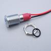 25pcs 6/8/10/12mm Metal LED Warning Indicator Light Signal Lamp 3V 5V 12V 24V 110V 220V Red Orange Green Blue White With Wire